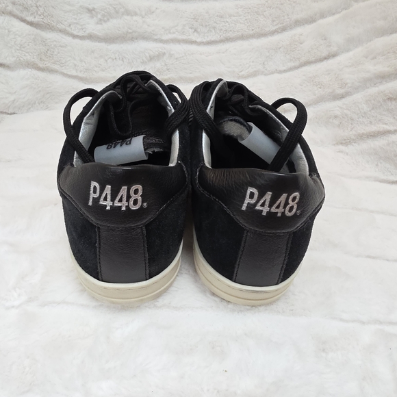 New In Box! P448 Suede & Sparkles Sneakers - Picture 4 of 8